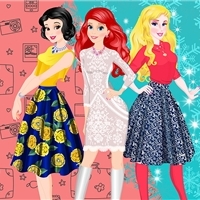 play Princesses Winter Trip game