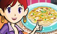 play Chicken Fettuccine Saras Cooking Class game