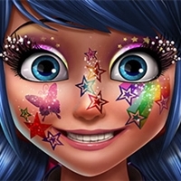 play Ladybug Glittery Makeup game
