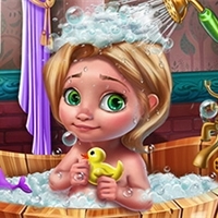 play Goldie Baby Bath Care game