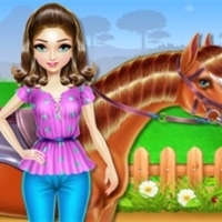 play Horse Care and Riding game