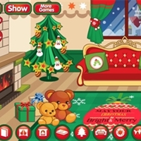 play ChristmasRoom Decoration game