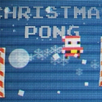 play Christmas Pong game