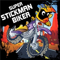 play Super Stickman Biker game