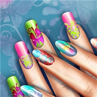 play Floral Realife Manicure game