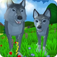 play Wolf Simulator Wild Animals D game