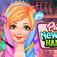 play Princess New Look Haircut game