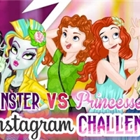 play Monster Vs Princess Instagram Challenge game
