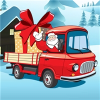 play Christmas Vehicles Jigsaw game