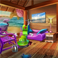 play Beach House Cleaning game