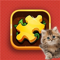 play Cats Puzzle Time game