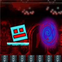 play Geometry Dash Horror game