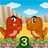 play Dino Meat Hunt Dry Land game