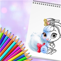 play Cute Animals Coloring Book game