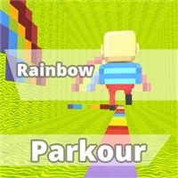 play KOGAMA Rainbow Parkour game