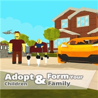 play KOGAMA Adopt Children and Form Your Family game