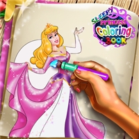 play Sleepy Princess Coloring Book game