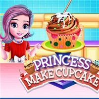 play Princess Make Cup Cake game