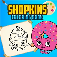 play Shopkins Coloring Book game