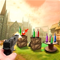 play Bootle Target Shooting 3D game
