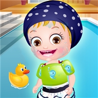 play Baby Hazel Swimming Time game