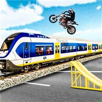 play Highway Traffic Bike Stunts game