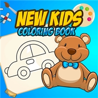 play New Kids Coloring Book game