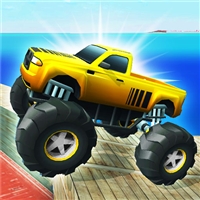 play Monster Truck Port Stunt game