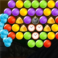 play Bubble Shooter Gold Mining game