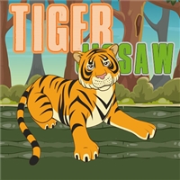 play Tiger Jigsaw game