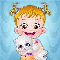 play Baby Hazel Naughty Cat game