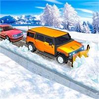 play Snow Plow Jeep Simulator game