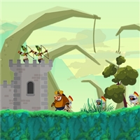 play Castle Defense 2D game