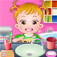 play Baby Hazel Brushing Time game