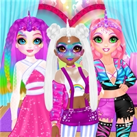 play Miss Charming Unicorn Hairstyle game