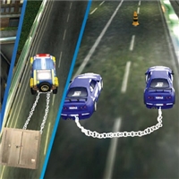 play Chained Impossible Driving Police Cars game