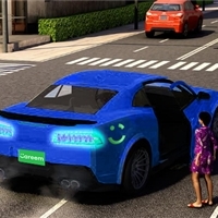 play Uber Taxi Driver 3D game
