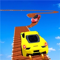 play Tricky Impossible Tracks Car Stunt Racing game