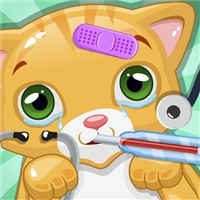 play Little Cat Doctor game