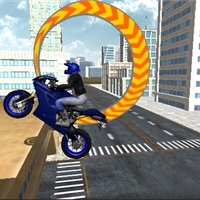 play Moto City Stunt game