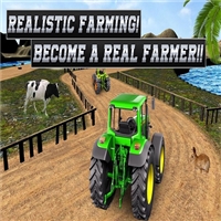 play Real Tractor Farming Simulator : Heavy Duty Tractor game