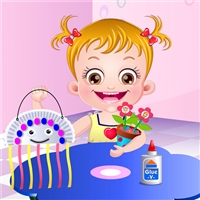 play Baby Hazel Craft Time game