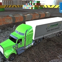play Port Truck Parking game