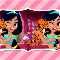 play Funny Princesses Spot the Difference game