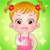 play Baby Hazel Hand Fracture game