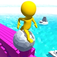 play Roll Run 3D game