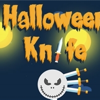play Halloween Knife Hit game