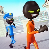 play Stickman Prison Escape Story 3D game