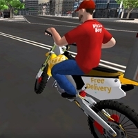 play Motor Bike Pizza Delivery 2020 game