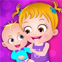 play Baby Hazel Siblings Day game